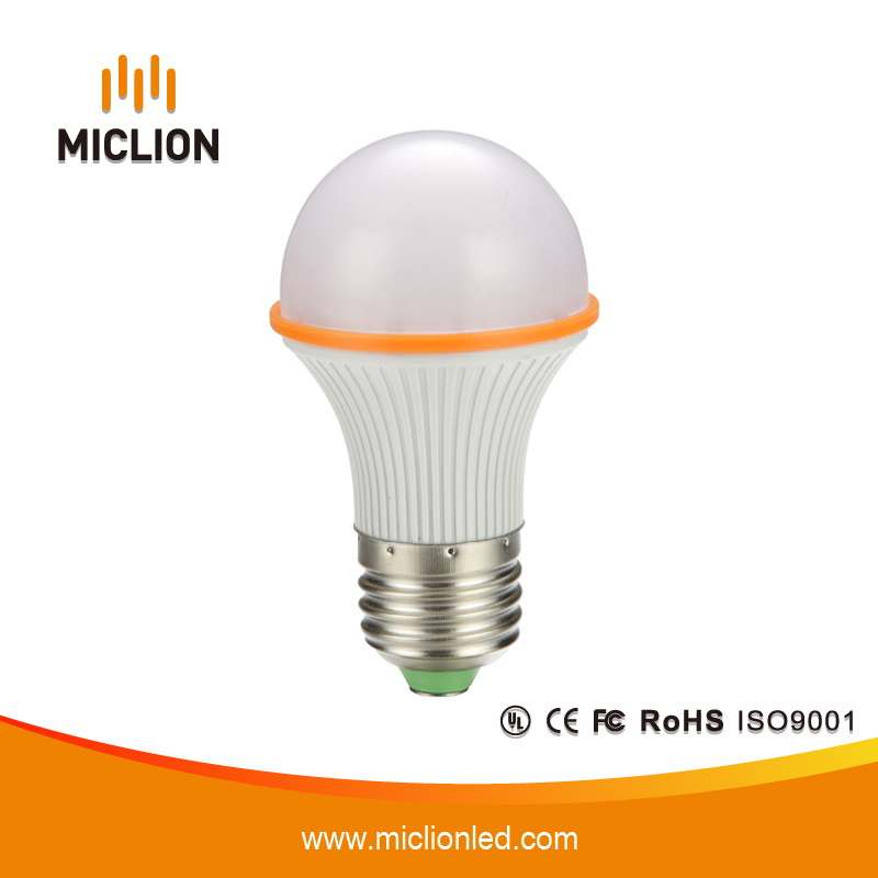 3W E14 Plastic Case LED Light Bulb with CE