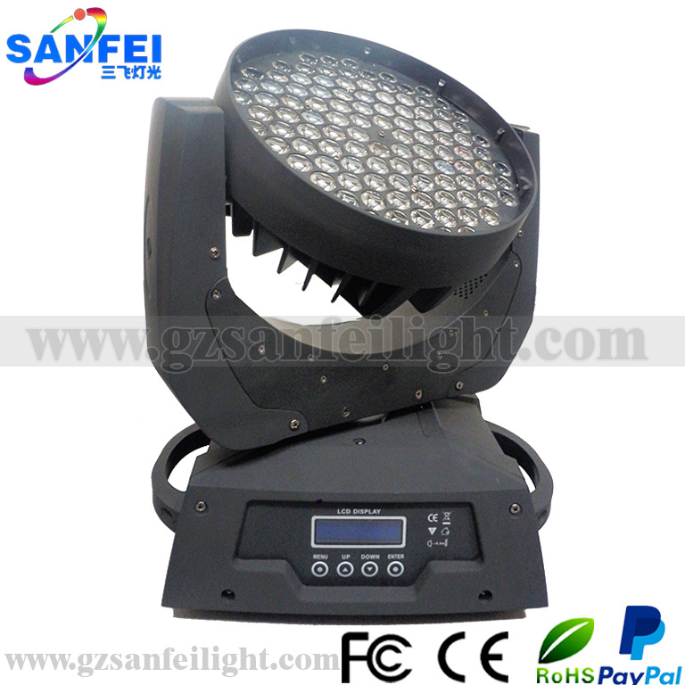 RGBW 4in1 Zoom 108*3W Moving Head Wash Stage Light