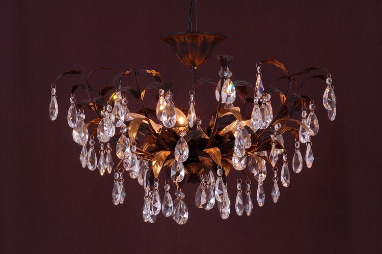 Nice Iron Wrought Crystal Chandelier Pendant Light (cos9223)