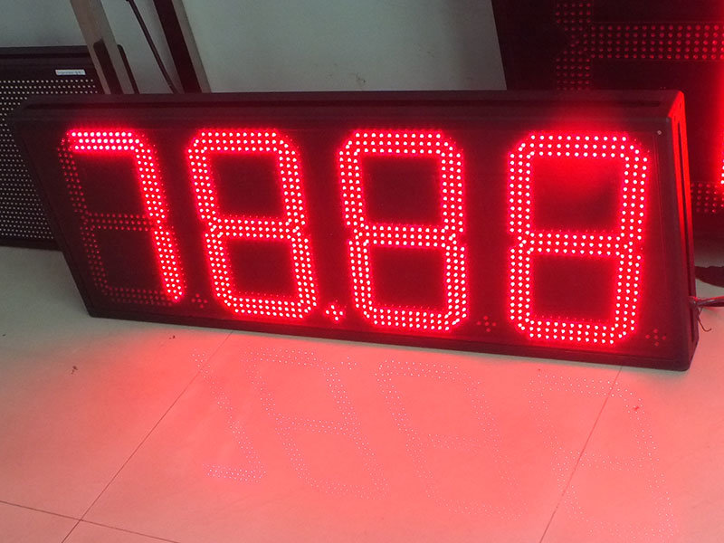 Wireless Red Outdoor LED Gas Price Display