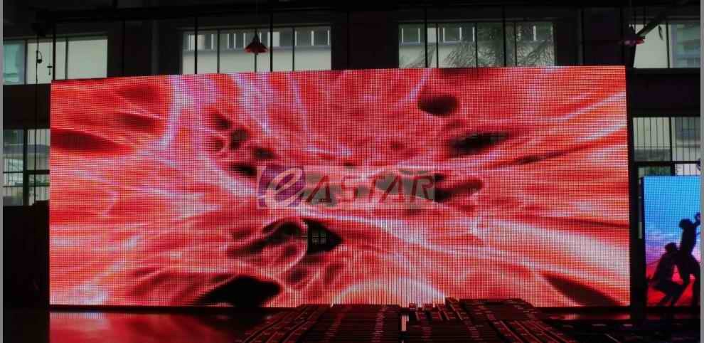 P20 Indoor Fullcolor Rental LED Curtain Screen Display for Stage Lighting