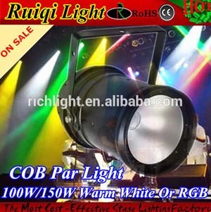 100W RGB COB LED PAR Can 64 Stage Light
