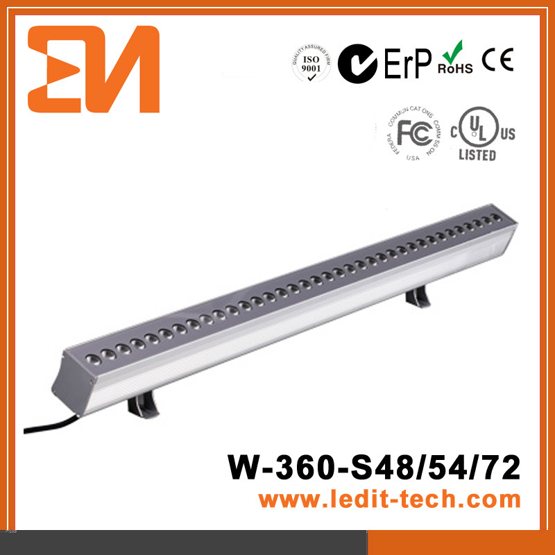 LED Bulb Outdoor Lighting Wall Washer CE/UL/FCC/RoHS (H-360-S72-RGB-D)