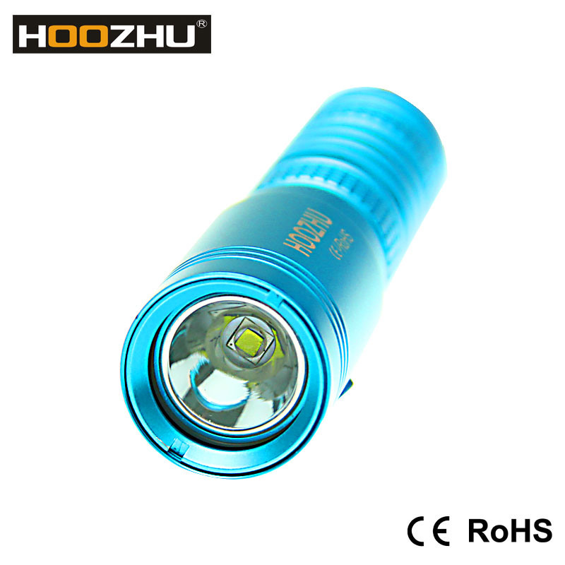 Hoozhu U10 LED Diving Flashlight 900 Lumens LED Underwater Light