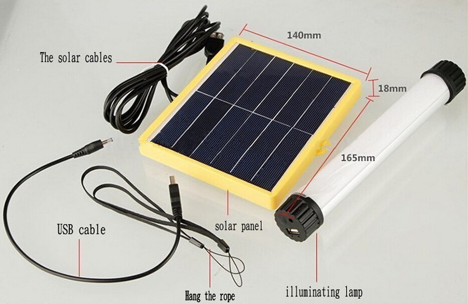 2016 Portable Solar Charge LED Camping Light (CLS230-001)