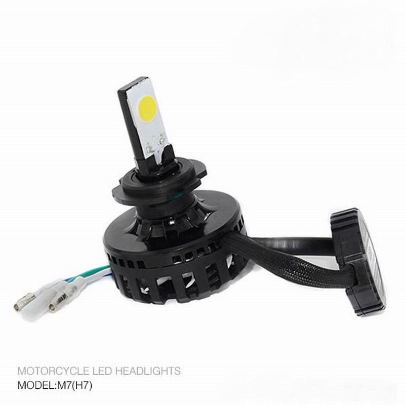 20W Motorbike LED Lamp DC 6V-36V High/Low Beam 2100lm Headlamp for Motorcycle Headlights