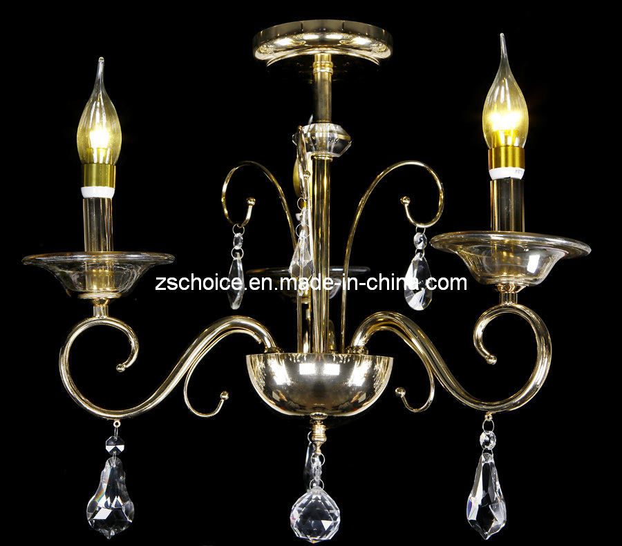 Retro Style Crystal Lamp Chandelier