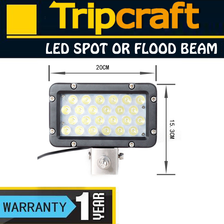 High Intensity! 24W CREE LED Work Light for 4WD Truck 4X4 Jeep Boat