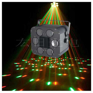 Professional Six Eyes LED Stage Light with Star Musical Projector Disco Lights