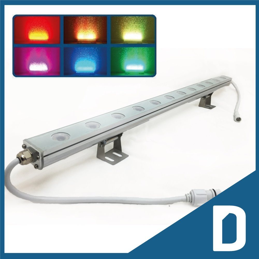 Color Changing Multicolor RGB Linear Bar LED Wall Washer Light