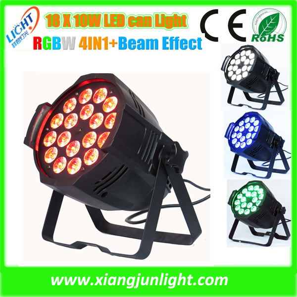 Indoor 18X12W LED PAR Can Light 4 In1 LED Lamp Light