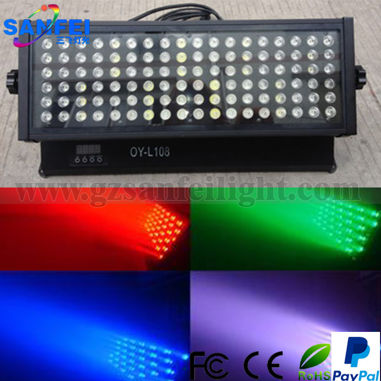 108*3W RGBW LED Outdoor Wash Light (SF-203)
