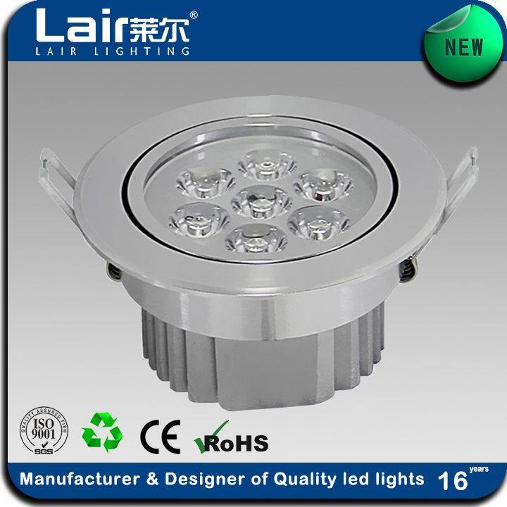 Latest Indoor Aluminum 7W LED Ceiling Light with CE RoHS