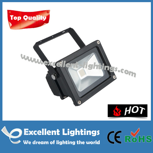 Color Changing Outdoor 10-50W RGB LED Flood Light