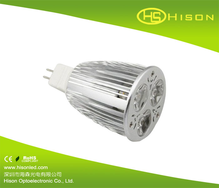 6W LED Spoting Light with MR16/LED Bulb Light/LED Cup Bulb