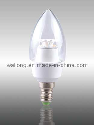 6.5W Hot Selling E27 LED Filament Candle Light