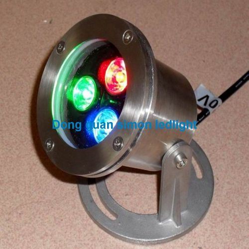 3W Color Change Green LED Fishing Light Strong Waterproof IP68