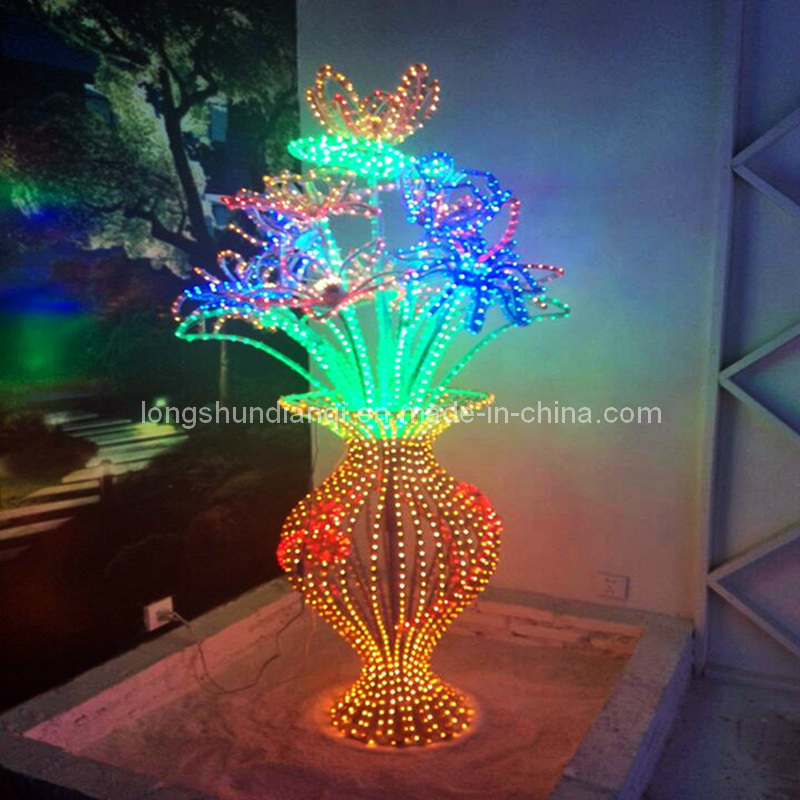 LED Outdoor Decoration 3D Motif Light Long Life