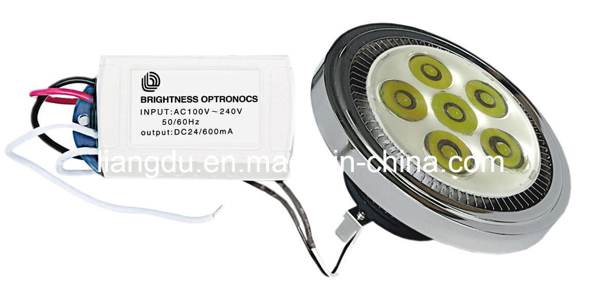 AR111 White Lamp, LED Down Lights (AR111-12W-8DEG-5650-7000K)