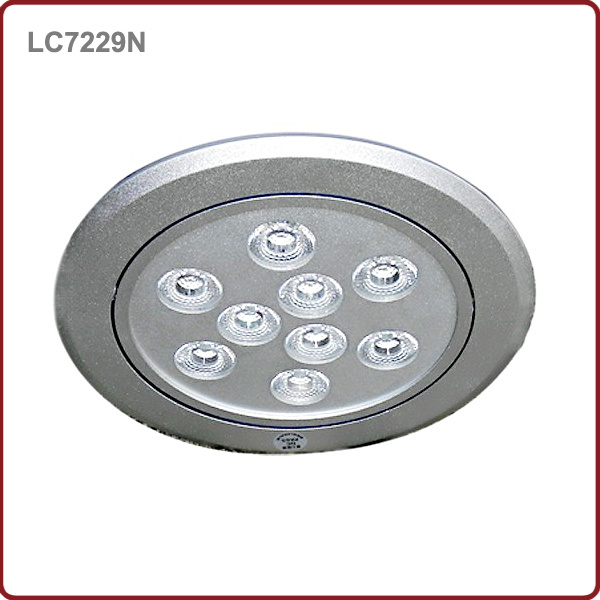 Cut Hole 120mm 9*3W CE LED Ceiling Down Light for Jewelry (LC7229N)