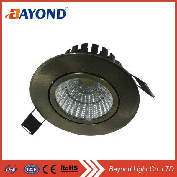 Aluminum Material LED Spotlight, 5W COB LED Down Light
