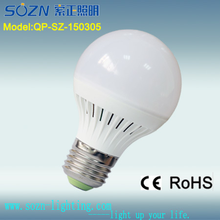 5W LED Light Bulb with High Power LED for Home
