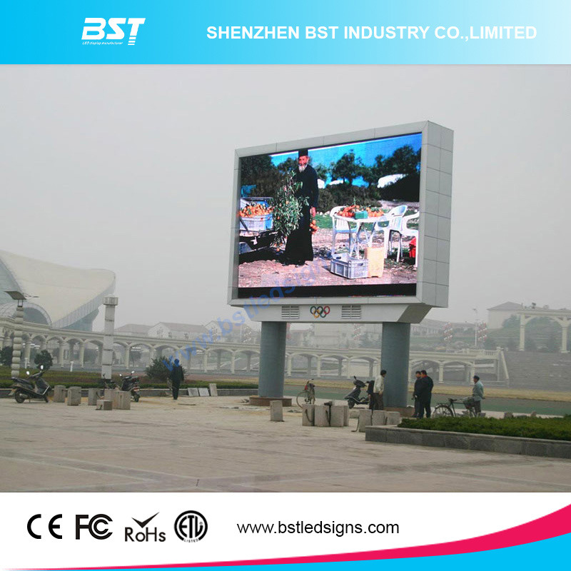 Large Outdoor SMD LED Advertising Displays for P10 Cabinets