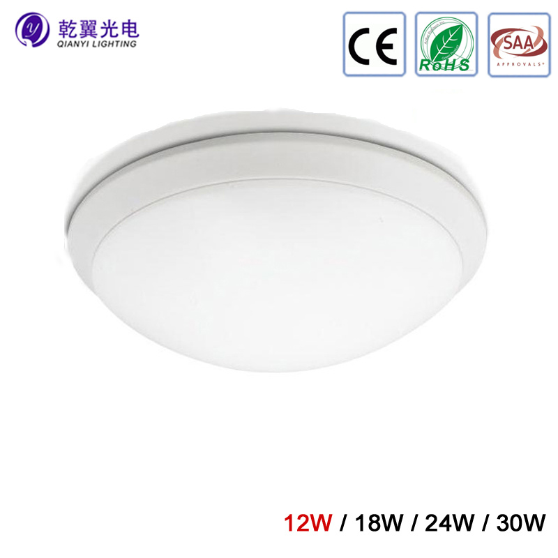 12W to 30W SAA Approvals Wall Light Standards Round LED Ceiling Light