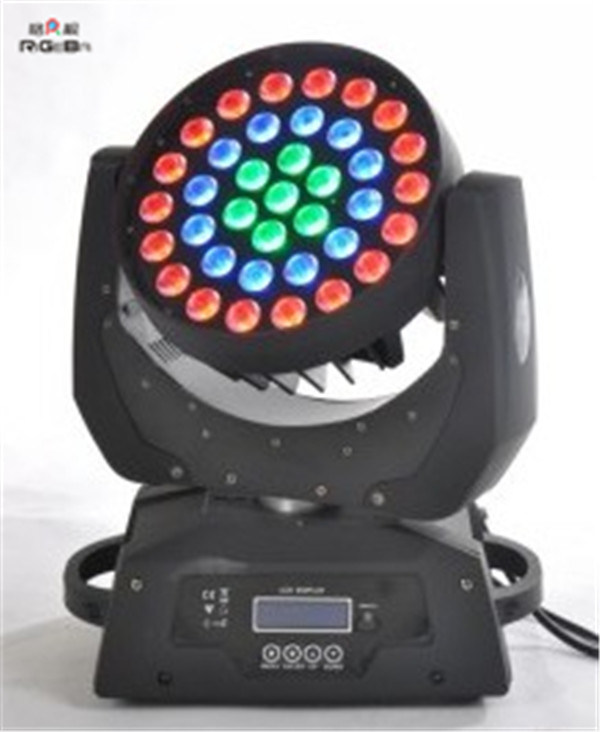 37ledsx9w RGB 3in1 LED Moving Head Wash Light