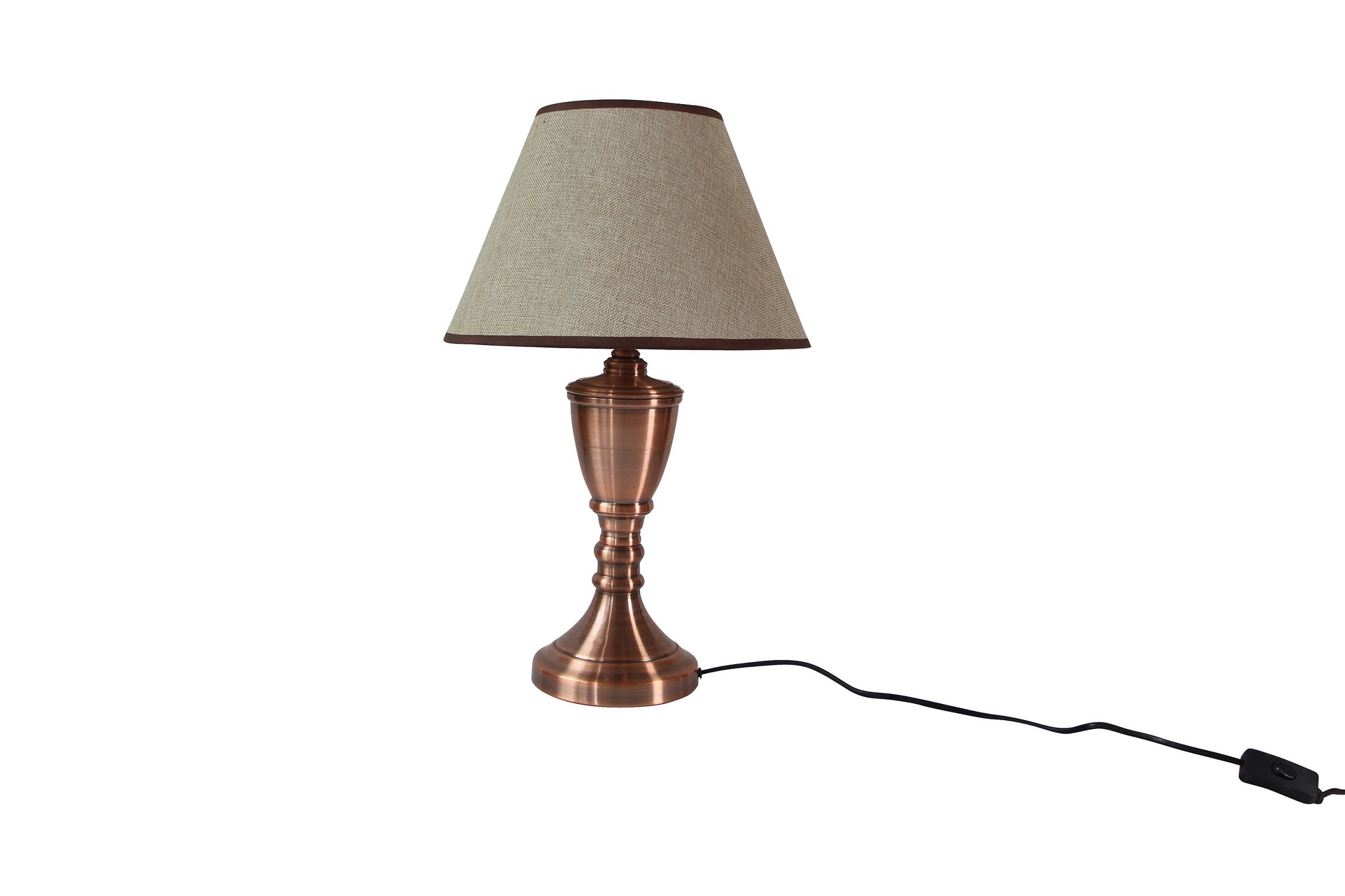 Modern Style Table Lamp with Red Copper Base (KO96TS)