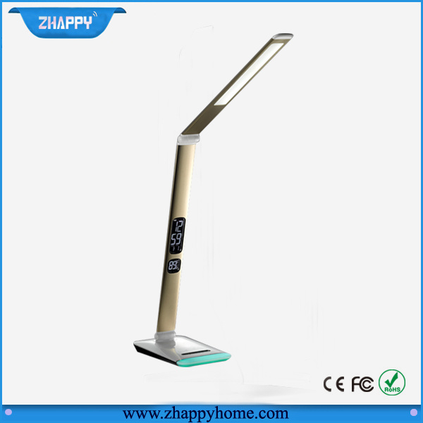 Metal Display Function LED Table Lamps with Night Lamp on Base