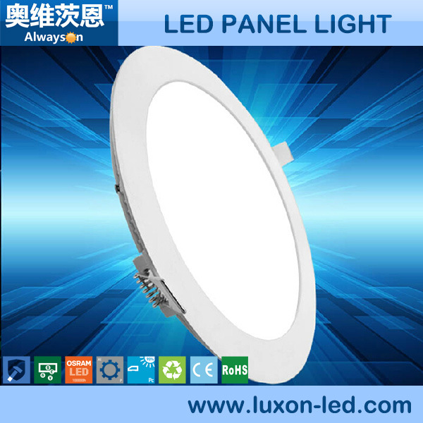 Hot Sale 6W Embededded Round LED Panel Light