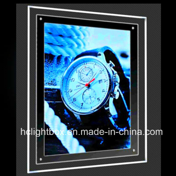 Acrylic Photo Frame LED Poster Frame Edging Acrylic LED Light Box