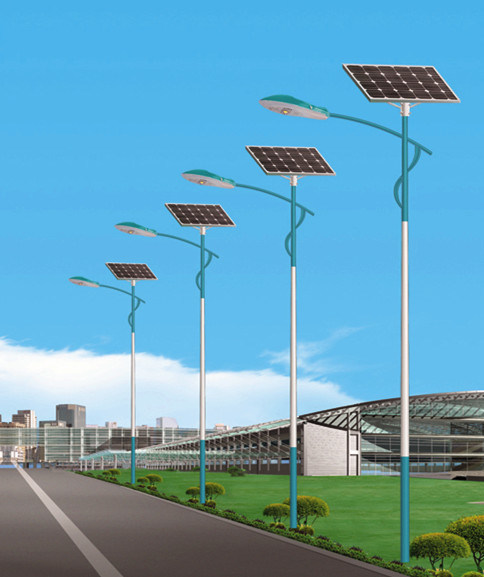 8000hrs Lifespan Energy Saving 100W LED Solar Street Light with Pole System (JS-A20150108100)
