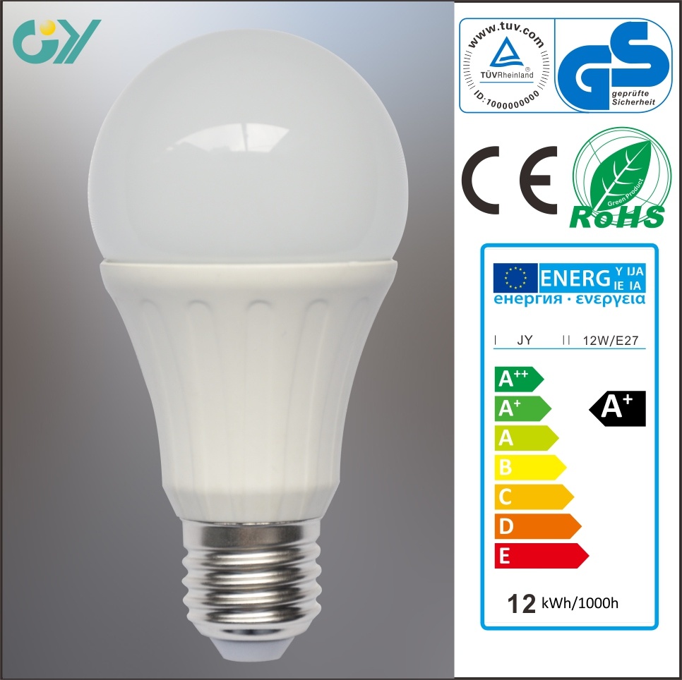 9W Hight Quality A60 E27 6000k LED Light Bulb