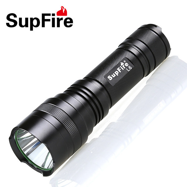 12V Rechargeable Flashlight with 26650 Battery