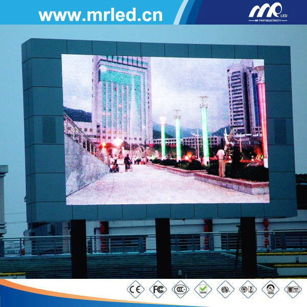 High Quality Full Color Outdoor RGB LED Display for Advertising (P10, IP65)