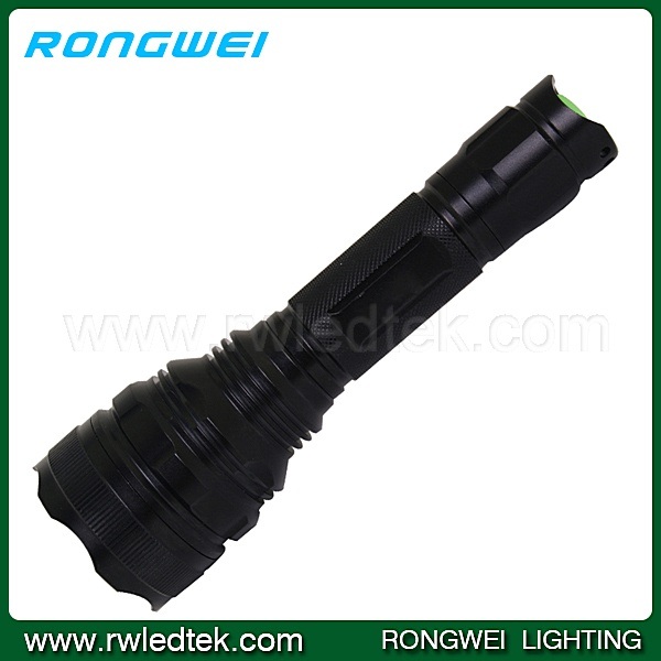 Waterproof 10W 900lm CREE-T6 LED Torch Rechargeable Flashlight