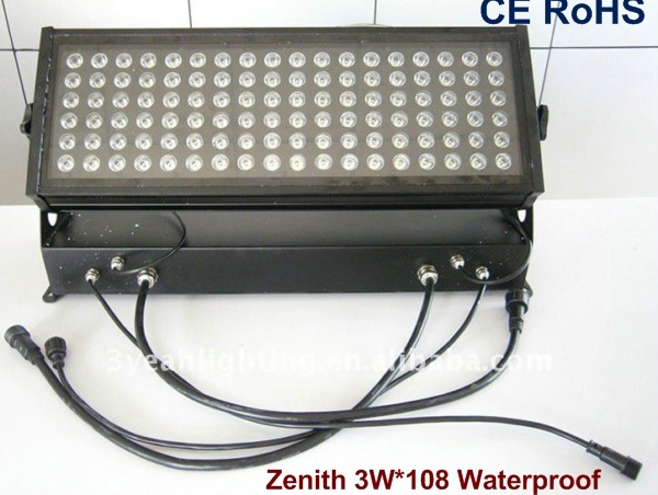3W*108 RGBW IP65 Outdoor LED Lights Wall Washer