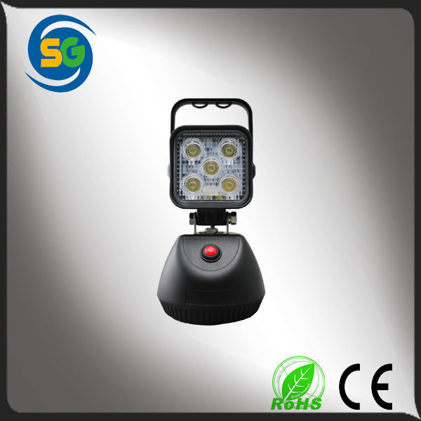 Super Bright Portable 15W Rechargeable LED Work Light