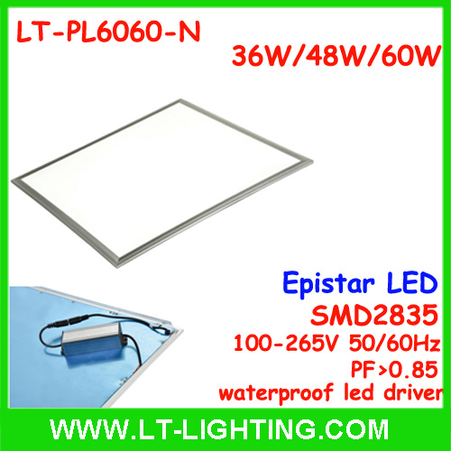 60X60cm 36W LED Panel Light, SMD2835 LED (LT-PL6060-36W-N)