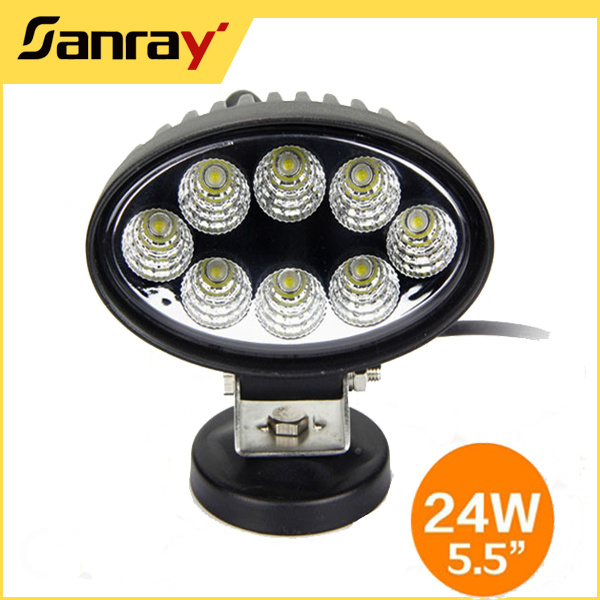 IP67 Oval LED Driving Work Light 24W with Trade Assuarance Service, 24W LED Work Light