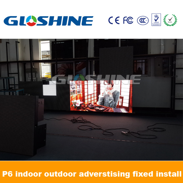 P6 Indoor/Outdoor Advertising Fixed Installation LED Display