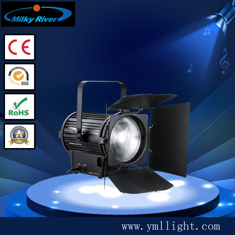 200W High Power LED Digital Spotlight with Fresnel Lens