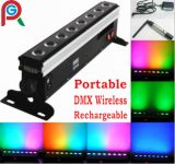 8X10W RGBWA Wireless LED Bar/ Wireless LED Wall Washer