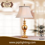 Golden Polyresin Table Lamp Customizable