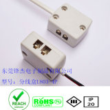Fongkit Electronic Molex 4 Connections Parallel Junction Box in ABS for Bedroom LED Cabinet Lights