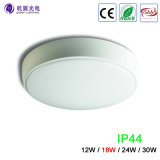 18W SAA Approvals Lighting Standards IP44 Round LED Ceiling Light