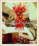 Multicolour Blown Glass Chandelier for Decoration
