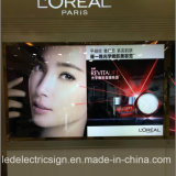 LED Cream Advertising Display Light Box with Snap Frame